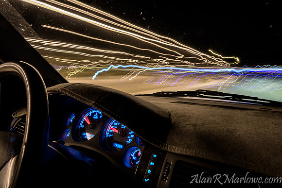 Driving into the night