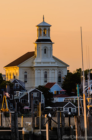 Sun setting on Ptown