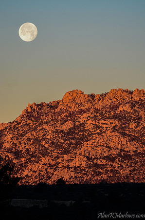 The Moon retreating from the Sun's Advance