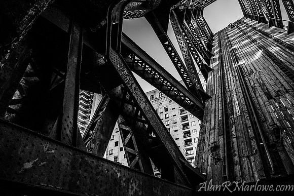 Kinzie Street Railroad Bridge Truss and Deck