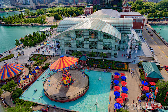 The rides of Navy Pier