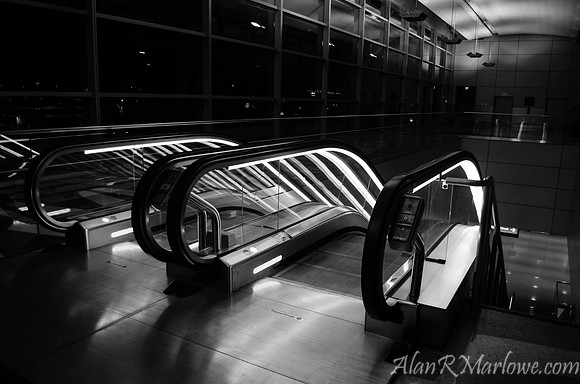 44th Street Station Escalator - Sky Harbor International Airport, Phoenix, AZ